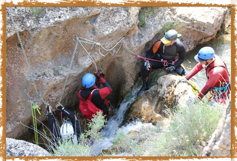 Descenso de Barrancos en seco y agua