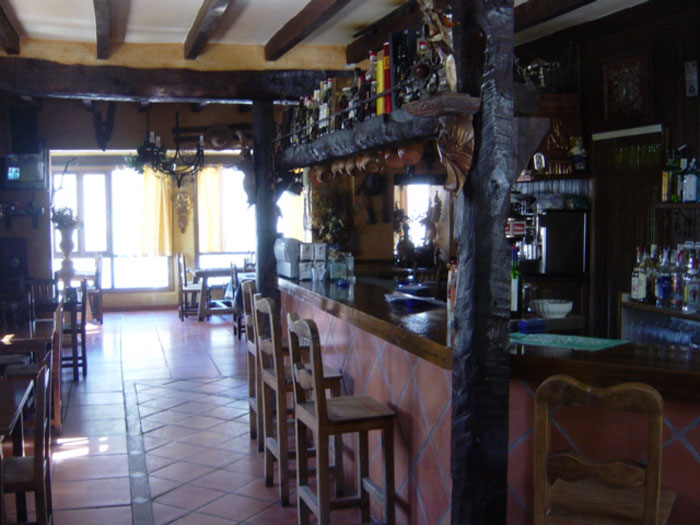 autentica decoración de la cafeteria