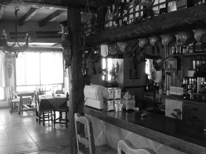 barra, cafeteria del Restaurante