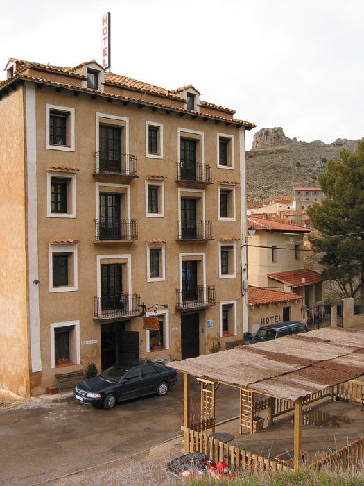 Foto fachada de hotel