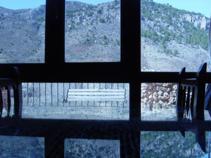 Aqui pueden observar las vistas que se aprecian desde el comedor terraza